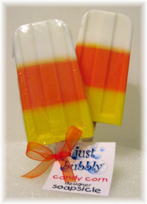 Candy Corn Designer Soap Pop