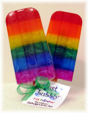 Primary Rainbow Designer Soap Pop