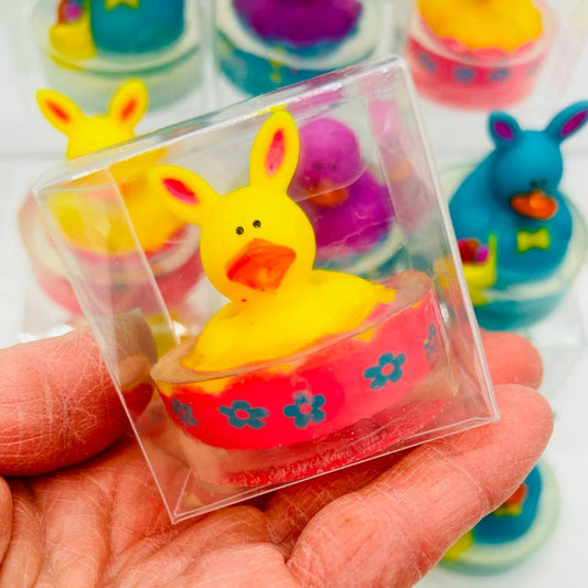 Easter Rubber Duckie Novelty Soap & Toy