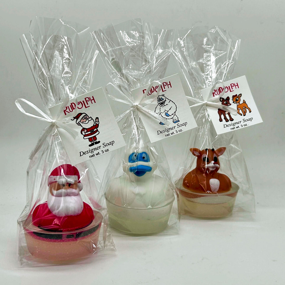 Holiday Character Squirt-Toy Soap Set (Trio)