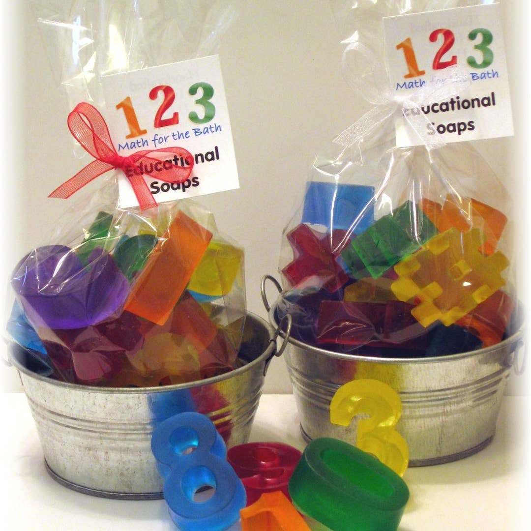 Math For The Bath Educational Soaps