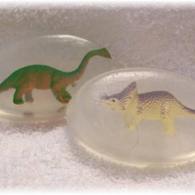 Dinosaur Soap