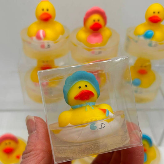 Baby Shower Rubber Duckie Soap & Toy Favors!
