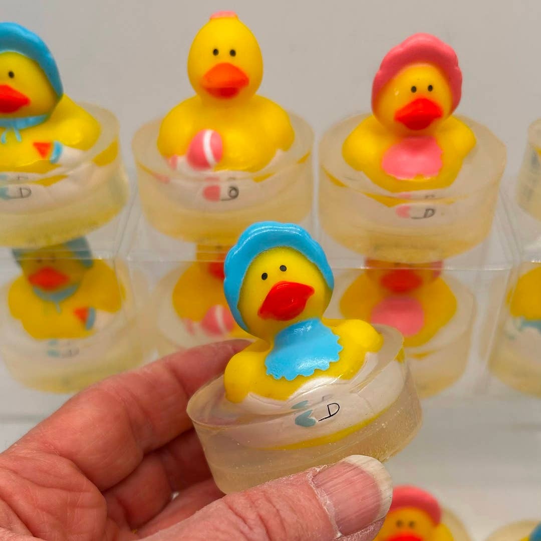 Baby Shower Rubber Duckie Soap & Toy Favors!