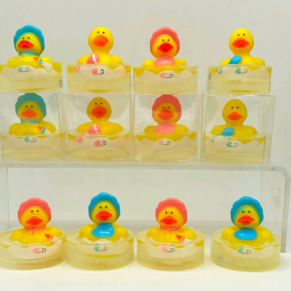 Baby Shower Rubber Duckie Soap & Toy Favors!