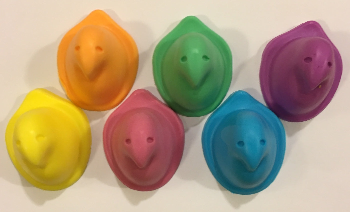 Easter Peep Chicks & Bunny Soaps -Basket Fillers - Set of 6