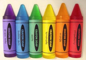 Crayon Soap Individuals – Choose Your Color & Scent