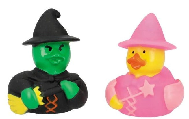 Which Team Are You On? The Emerald & Pink Witch Collectible Duck Soaps