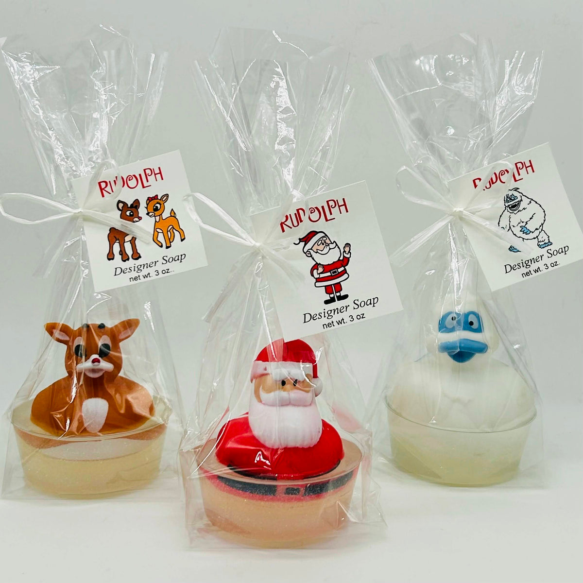 Holiday Character Squirt-Toy Soap Set (Trio)