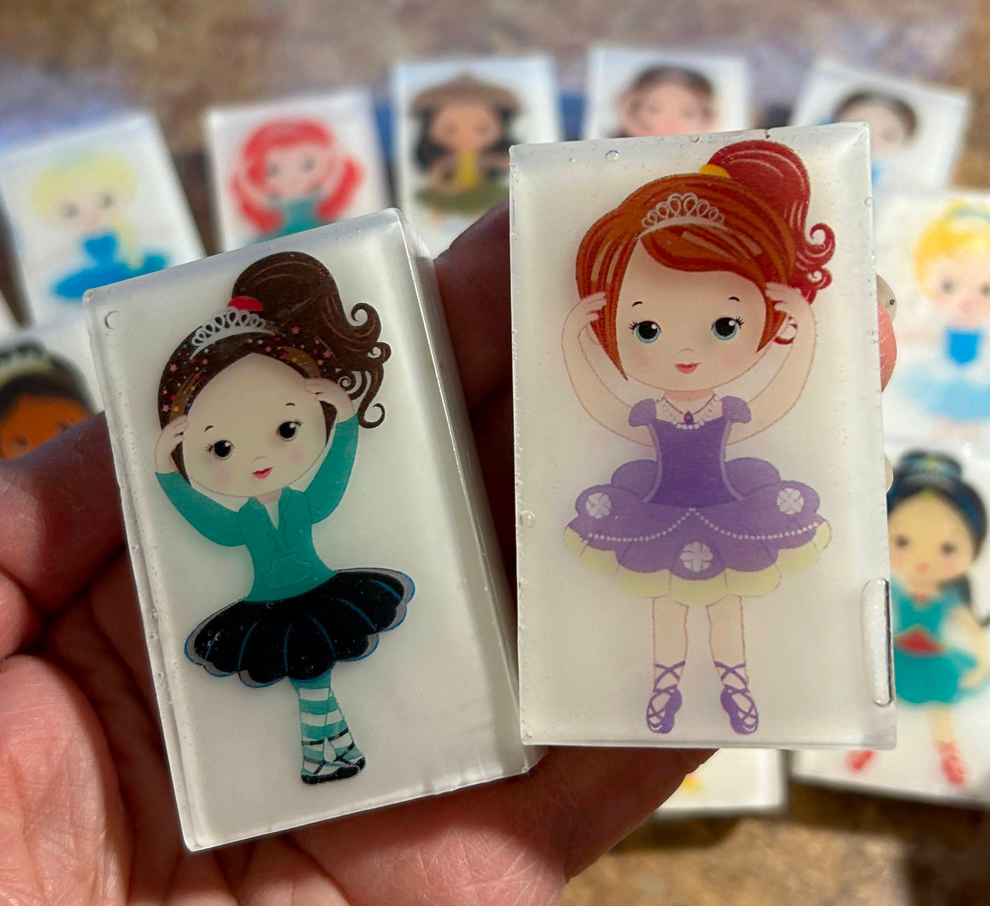 Ballerina Soaps!  Grab 'n Go Minis!