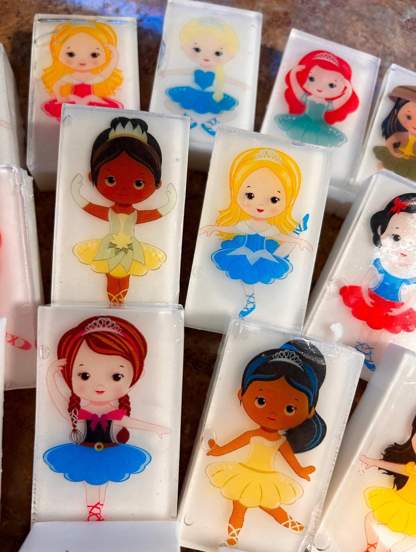 Ballerina Soaps!  Grab 'n Go Minis!