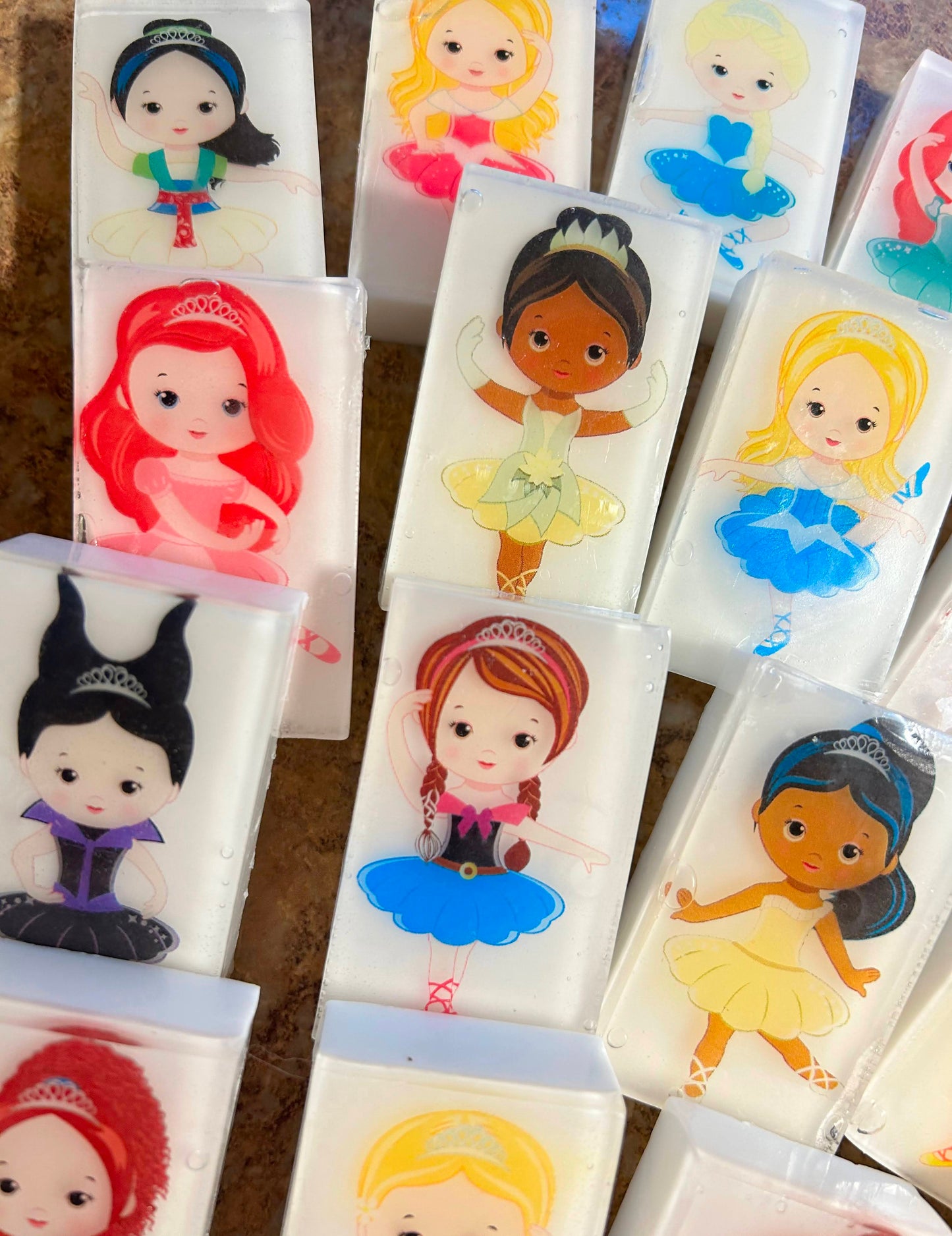 Ballerina Soaps!  Grab 'n Go Minis!