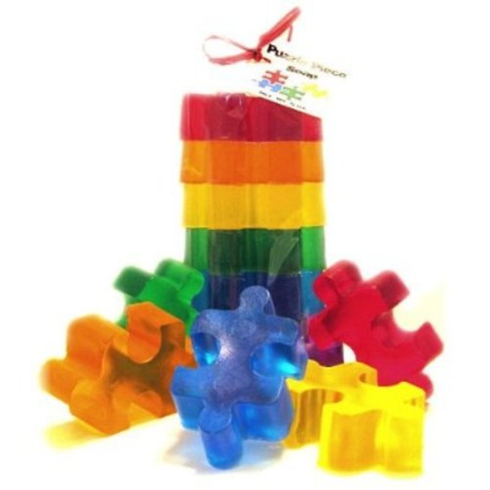 Puzzle Piece Soaps