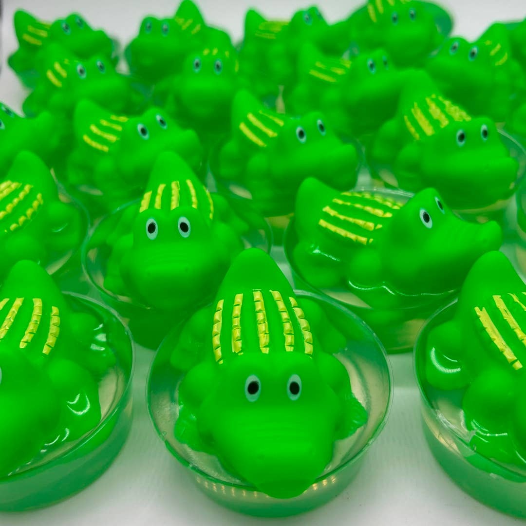 alligator-glow-toy-soap closeup