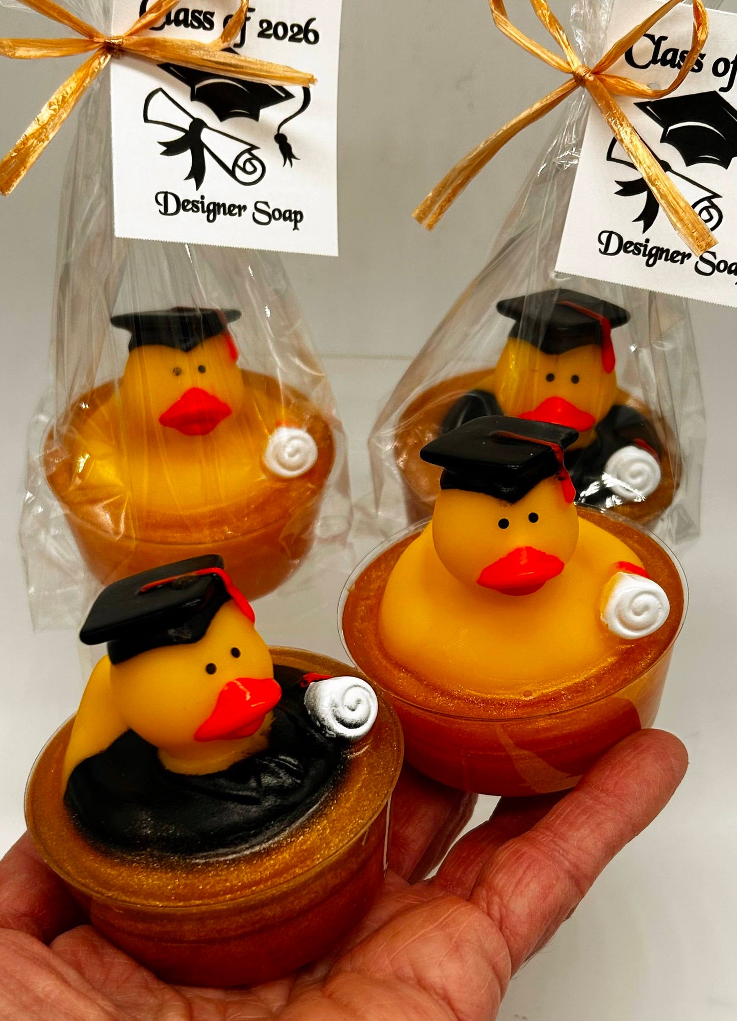 Class of 2026 Graduation Celebration: Artisan Duck Soap & Celebration Bubble Bath Collection