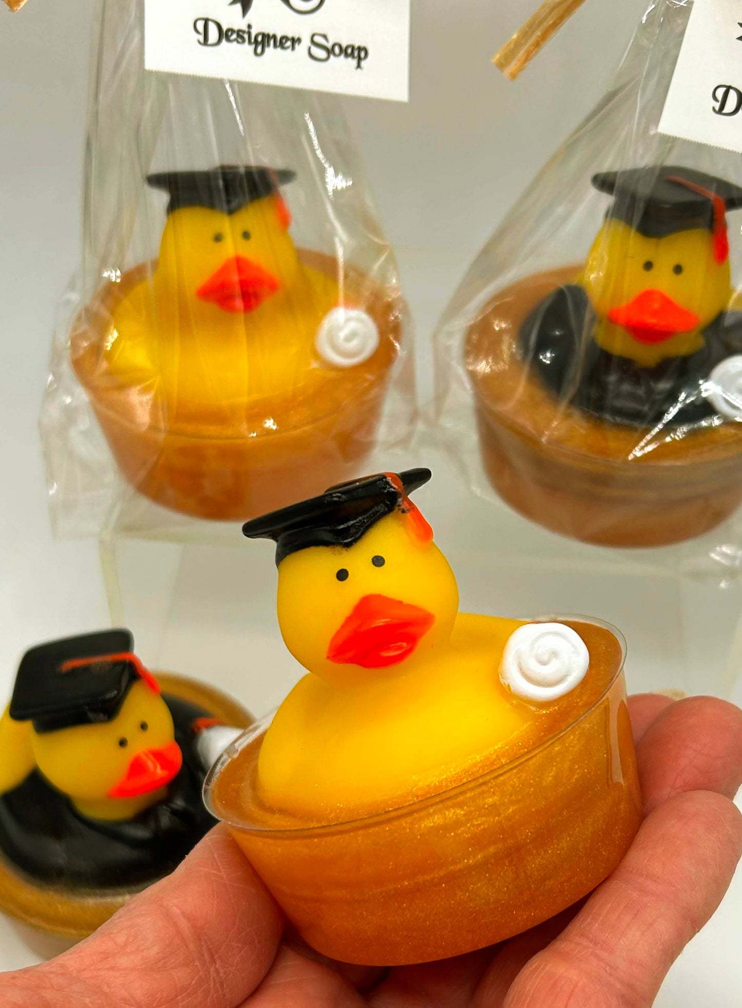 Class of 2026 Graduation Celebration: Artisan Duck Soap & Celebration Bubble Bath Collection