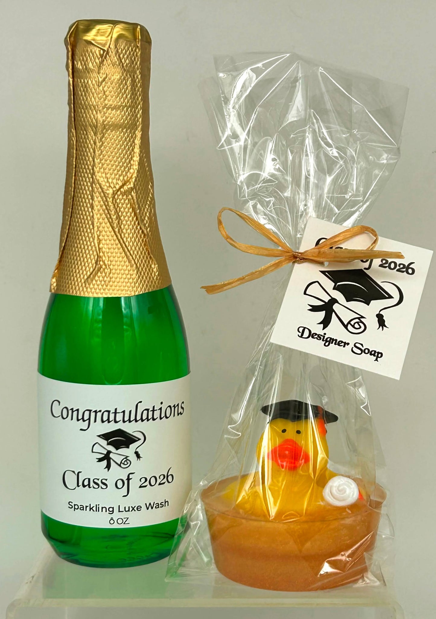 Class of 2026 Graduation Celebration: Artisan Duck Soap & Celebration Bubble Bath Collection