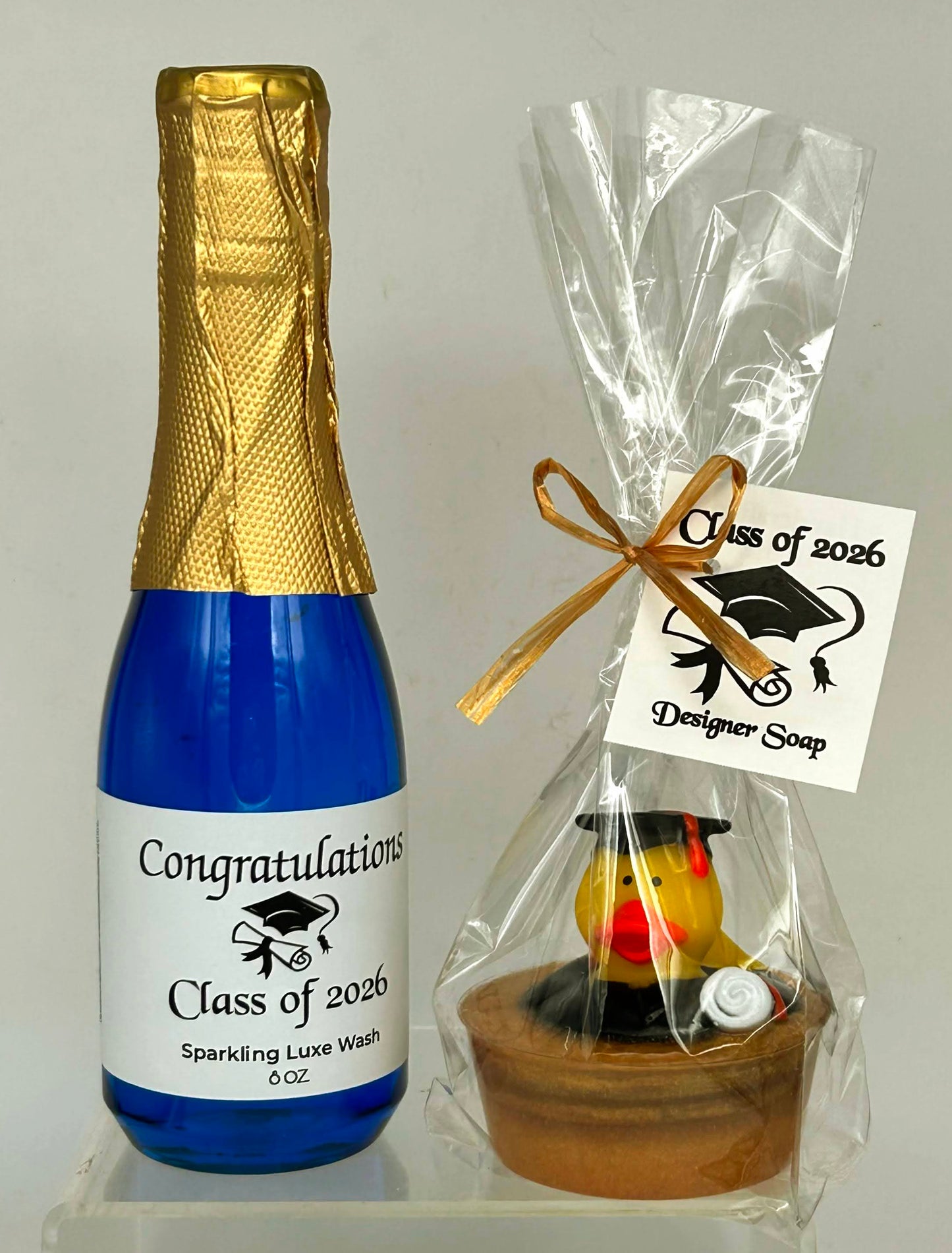 Class of 2026 Graduation Celebration: Artisan Duck Soap & Celebration Bubble Bath Collection